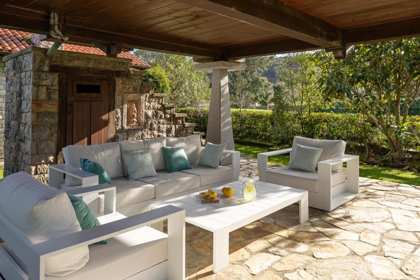 Casa En La Costa Con Wifi Jardin Y Barbacoa * Llanes