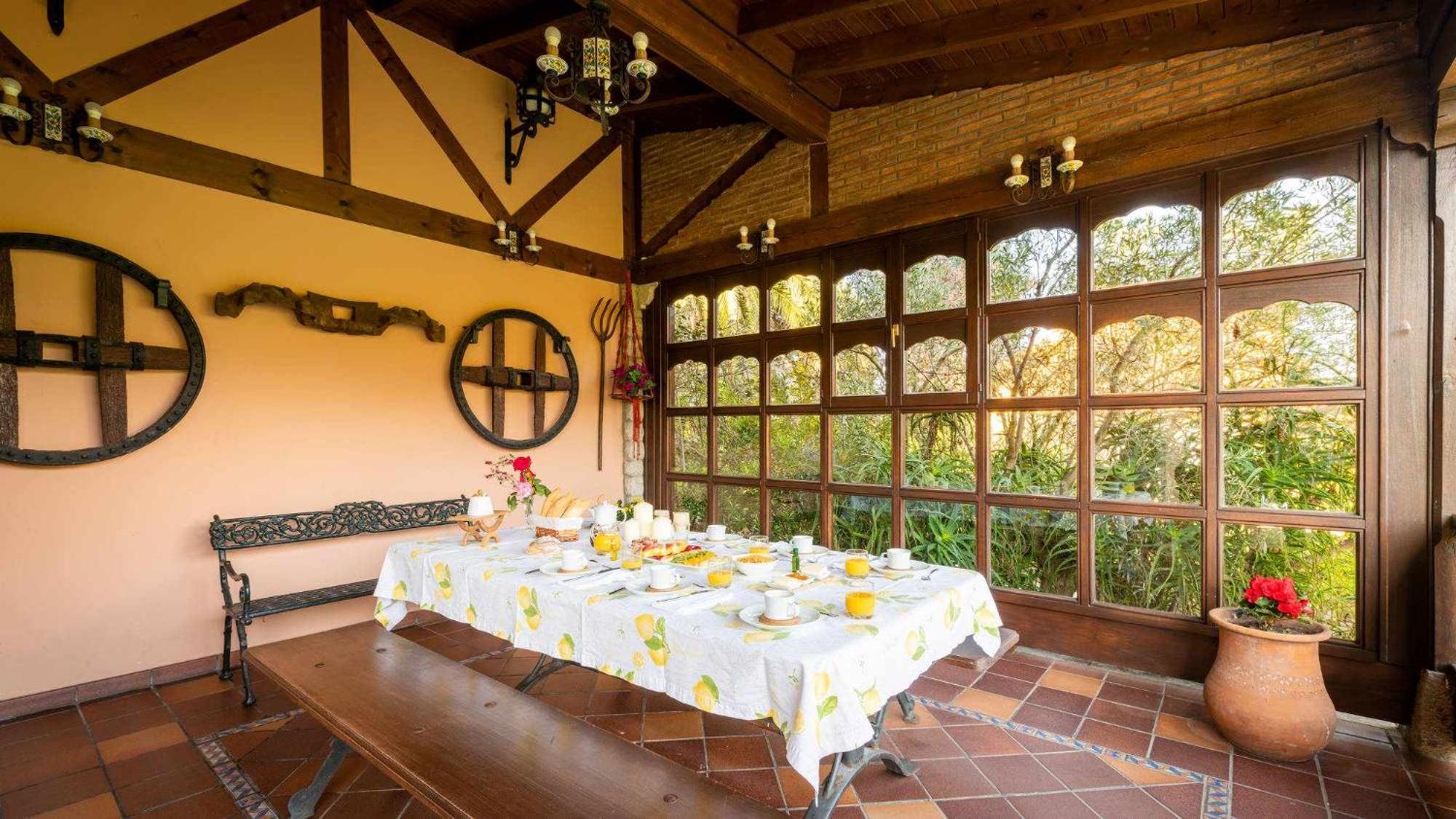 Country house Casa En La Costa Con Wifi Jardin Y Barbacoa